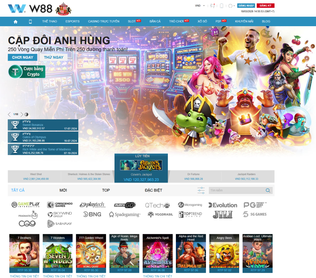 nổ hũ W88